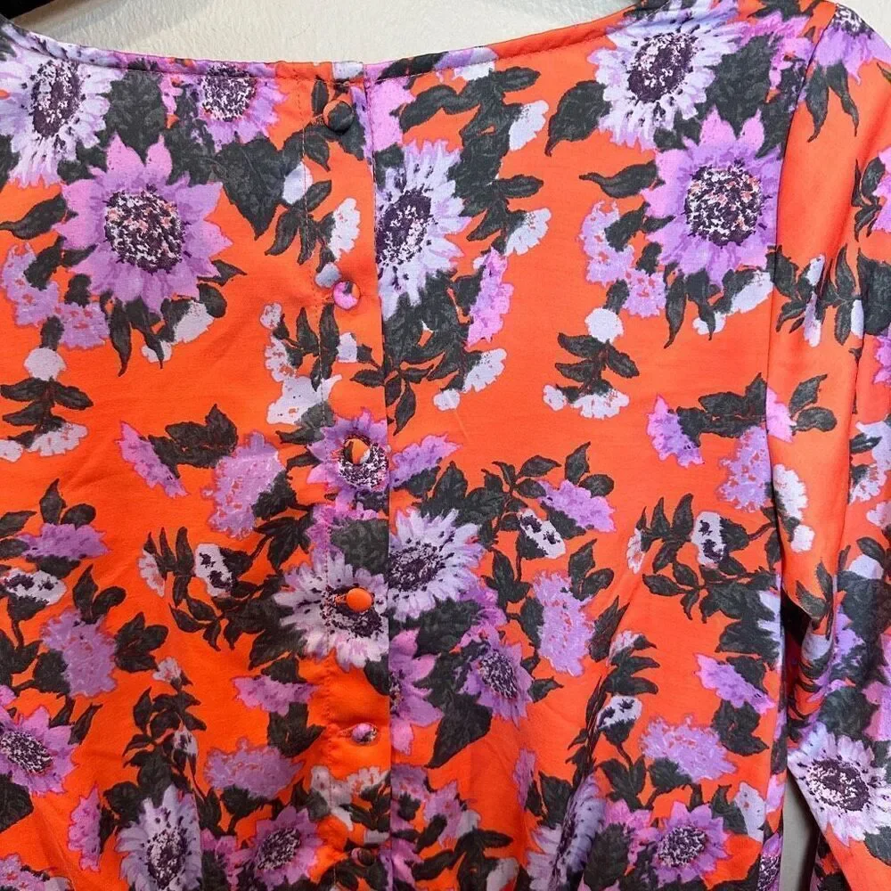Free People Floral Dress Size 4